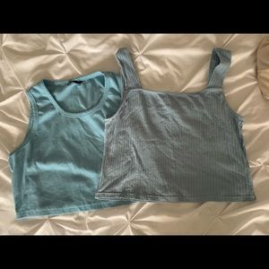 SHEIN Blue Tank Bundle